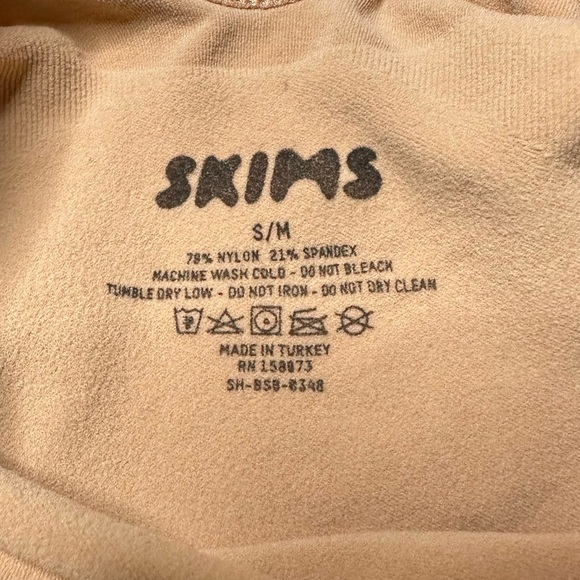 NEW Skims Seamless Sculpting Brief Bodysuit in Ochre Women’s S/M - Picture 6 of 8